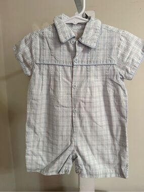 Strasburg Plaid Romper